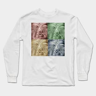 4 Faces Buddha Long Sleeve T-Shirt